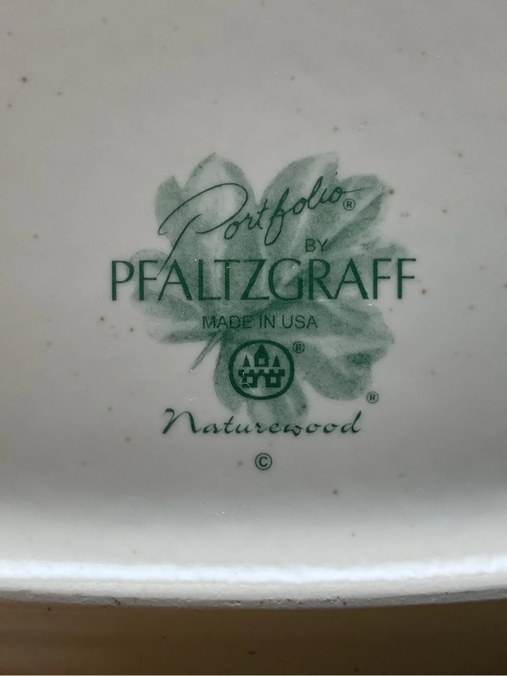Discontinued Pfaltzgraff Portfolio Naturewood Platter